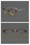 Japanese handmade plate glasses BJ same COM-548BIT retro literary pure titanium glasses women can match myopia men