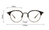 Naito Xiongba handmade Japanese small round frame Shenzhen high-quality pure titanium glasses frame with myopia glasses men's retro frame