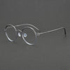Osch Vintage Titanium Round Glasses Frame