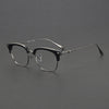 Yohn Vintage Titanium Square Glasses Frame