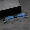 Sevan Half-frame Square Titanium Glasses Frame