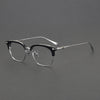 Yohn Vintage Titanium Square Glasses Frame
