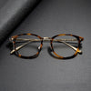 Japanese handmade plate glasses BJ same COM-548BIT retro literary pure titanium glasses women can match myopia men