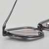 Naif Square Titanium Glasses Frame With Magnetic Sunglasses Clips
