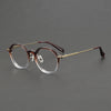 Wexler Vintage Titanium Round Glasses Frame