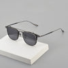 Chi Titanium Vintage Eyeglasses Frame With Sunglasses Clips