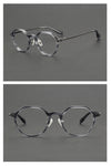Wexler Vintage Titanium Round Glasses Frame
