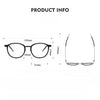 Idris Titanium Vintage Oval Eyeglasses Frames