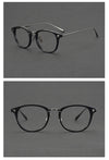 Japanese handmade plate glasses BJ same COM-548BIT retro literary pure titanium glasses women can match myopia men