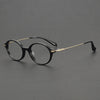 Finley Vintage Titanium Oval Glasses Frame