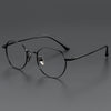 Titanium Geometric Glasses Frame  ST3931
