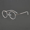 Osch Vintage Titanium Round Glasses Frame