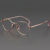 Titanium Geometric Glasses Frame  ST3931