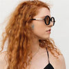 Skyler Fashion Retro Oversized Round Quality Frame