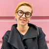 Skyler Fashion Retro Oversized Round Quality Frame