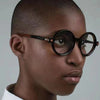 Skyler Fashion Retro Oversized Round Quality Frame