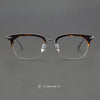 Yohn Vintage Titanium Square Glasses Frame