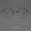 Gunn Vintage Titanium Round Glasses Frame
