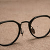 Mora Retro Polygon Acetate Glasses Frame
