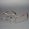 Retro Titanium Square Glasses Frame ST41465