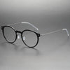 Pablo Retro Round Titanium Glasses Frame