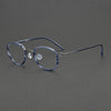 Mamie Vintage Titanium Oval Glasses Frame