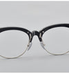 Titanium Vintage Round Eyeglasses Frames MS John Q