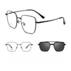 New Titanium Glasses Frame With Magnetic Sunglasses Clips