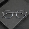 Mamie Vintage Titanium Oval Glasses Frame