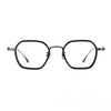 Gallus Vintage Titanium Square Glasses Frame