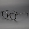 Titanium Vintage Square Eyeglasses Frames GD001