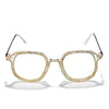 Luxury Rhinestone Frame Anti Blue Light Glasses Vintage Diamond Square Oversize Clear Lens Eyeglasses Optical Spectacle Frame