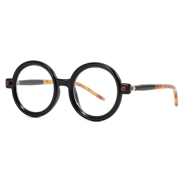 Skyler Fashion Retro Oversized Round Quality Frame
