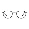 Mamie Vintage Titanium Oval Glasses Frame