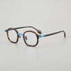Naza Retro Polygon Titanium Glasses Frame