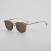 Chi Titanium Vintage Eyeglasses Frame With Sunglasses Clips
