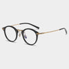 Rhodus Retro Round Ultra-light Titanium Glasses Frame
