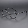 Mora Retro Polygon Acetate Glasses Frame