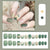 24pcs/Set Press On Nails X163