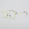 Jessy Fashion Women's Ultra Light Titanium Cat Eye Glasses Frame