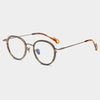 Friley Retro Round Titanium Glasses Frame