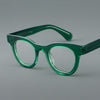 Klug Acetate Oval Retro Glasses Frame