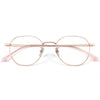 Titanium Geometric Glasses Frame  ST3931