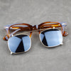 Monge Classic Retro Clip Sunglasses Punk Glasses Frame