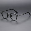 Mora Retro Polygon Acetate Glasses Frame