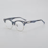 Titanium Vintage Round Eyeglasses Frames MS John Q
