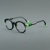 Crowe Vintage Acetate Round Eyeglasses Frame