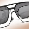 New Titanium Glasses Frame With Magnetic Sunglasses Clips