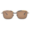 Naif Square Titanium Glasses Frame With Magnetic Sunglasses Clips