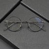 Gunn Vintage Titanium Round Glasses Frame